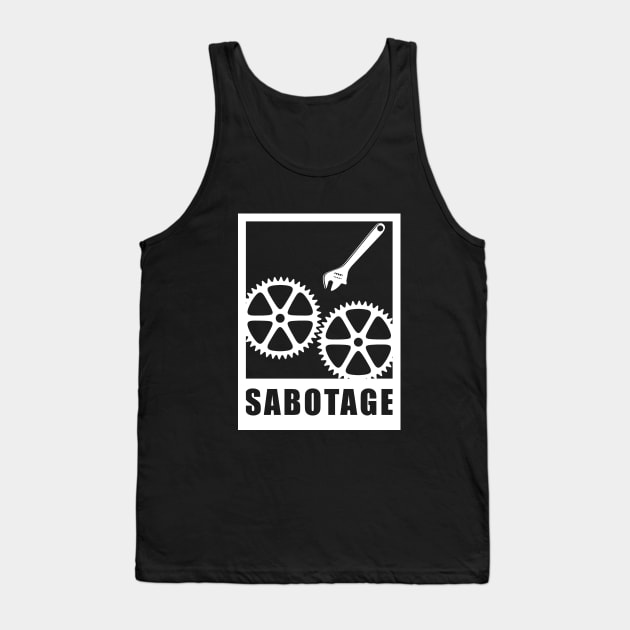 Sabotage Tank Top by Gaspar Avila